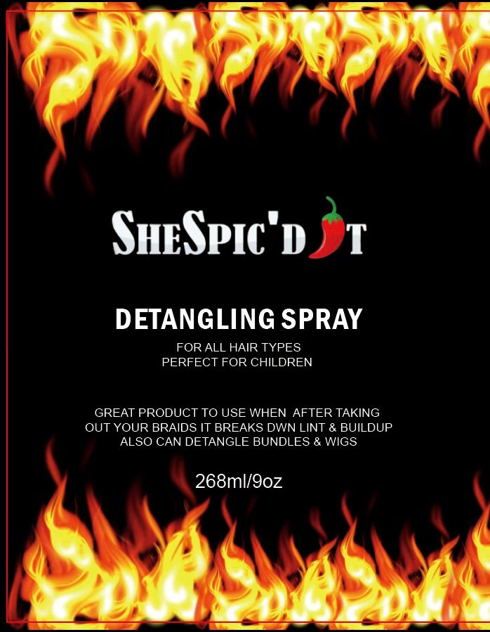 SheSpic’d🌶t DETANGLING (Moisturizing Hair Care Spray)